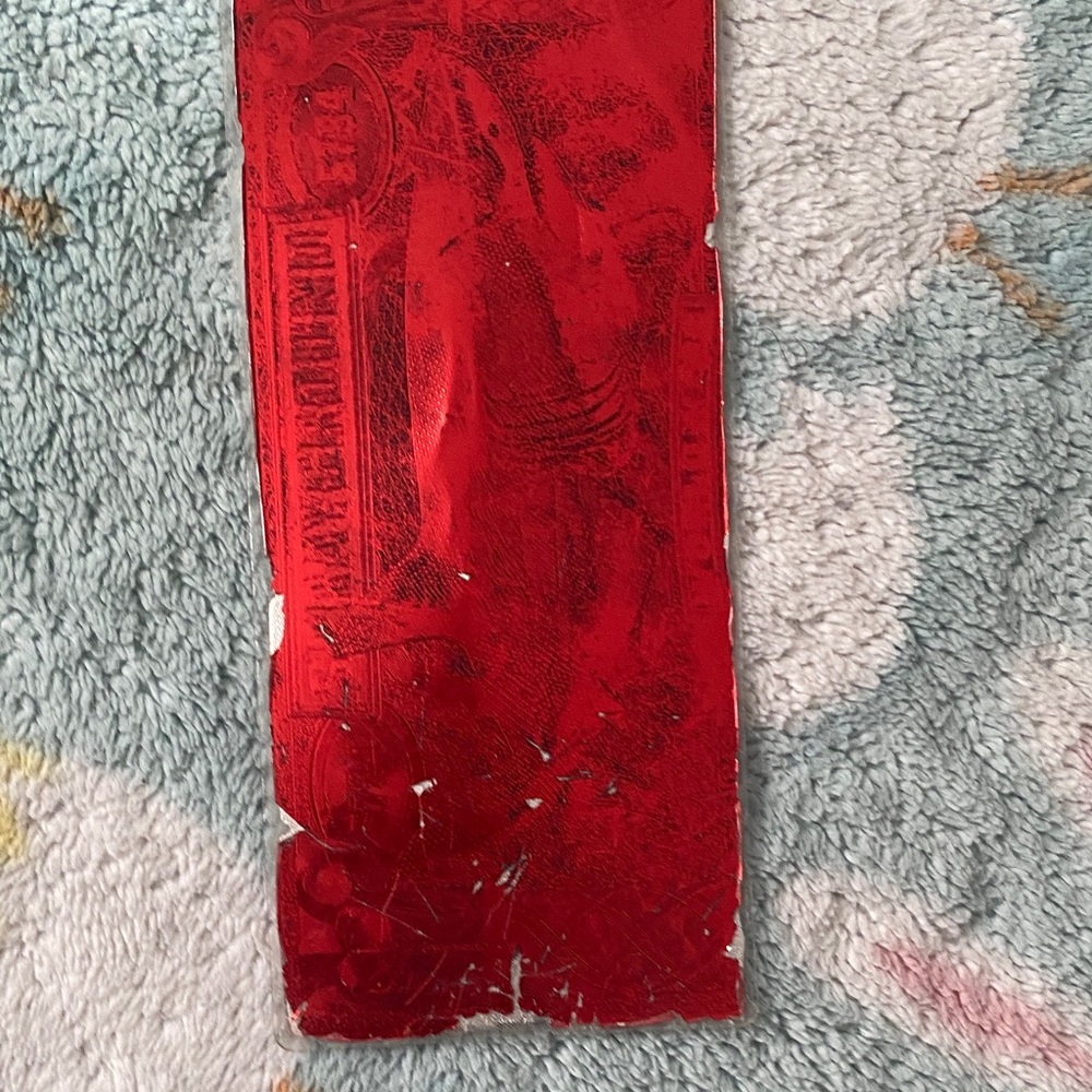 Sprayground Red Artistic Panel